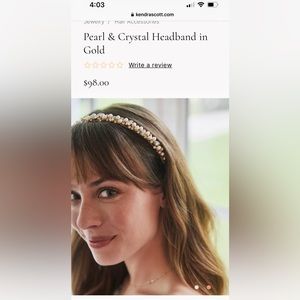 Kendra Scott Headband